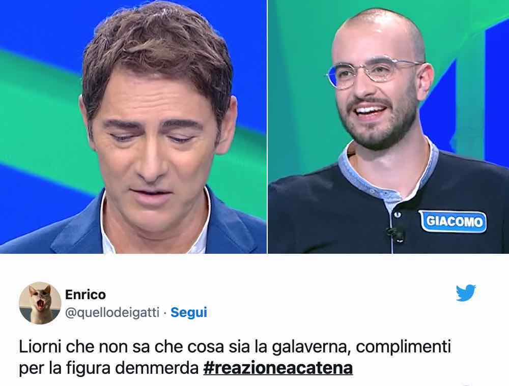 Marco Liorni gaffe