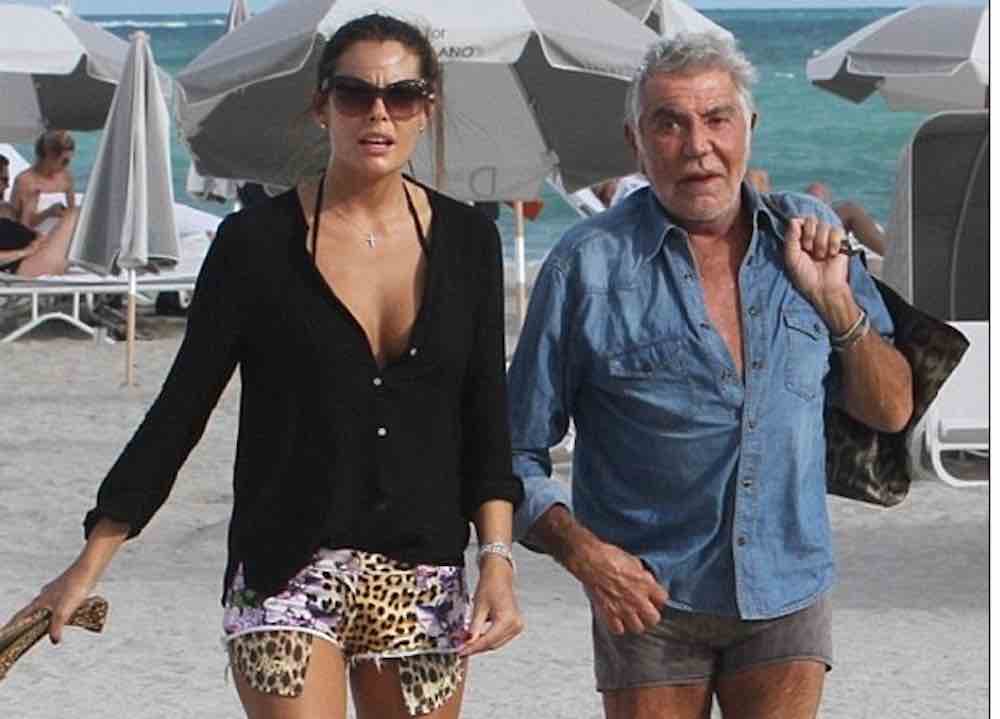 Roberto Cavalli e Sandra Nilsson