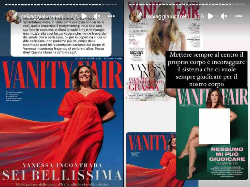 Selvaggia Lucarelli dopo la copertina di Vanessa Incontrada