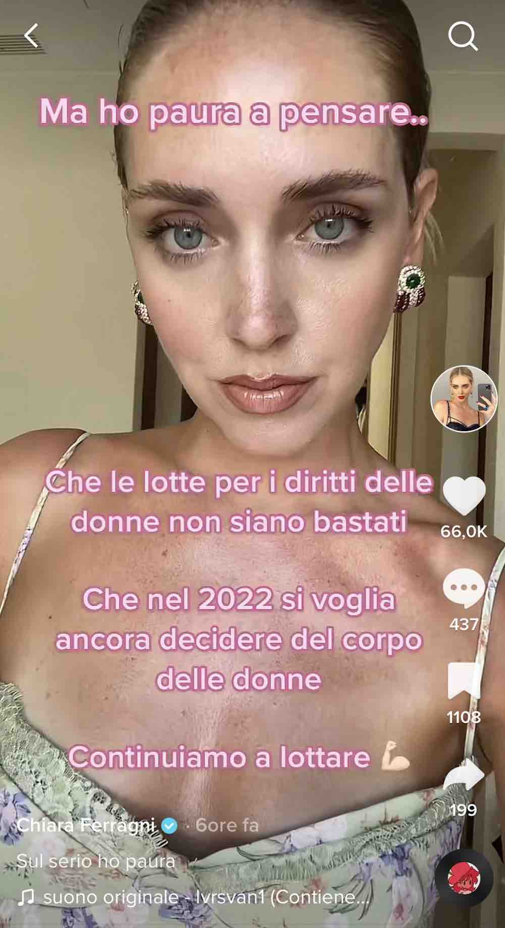 chiara ferragni tiktok donne