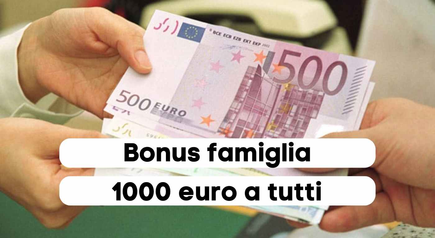 Bonus famiglia