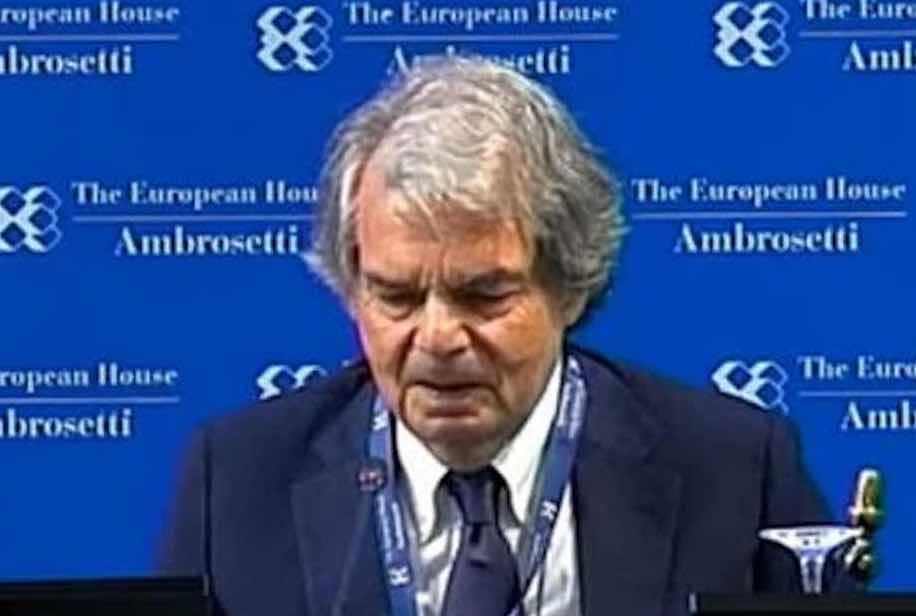 Brunetta commosso a Cernobbio