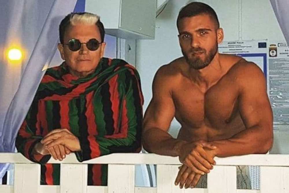 Cristiano Malgioglio 77 anni lui 39