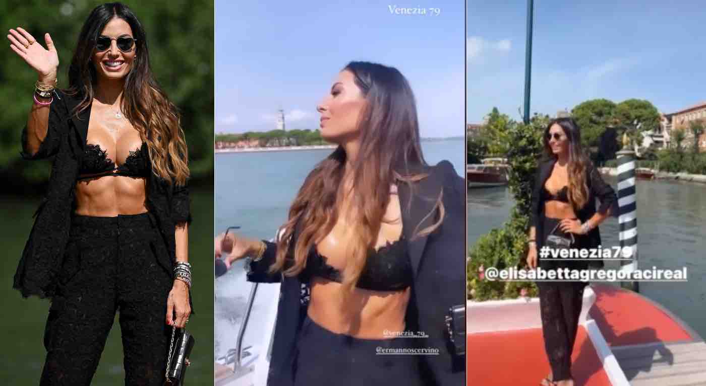 Elisabetta Gregoraci in reggiseno