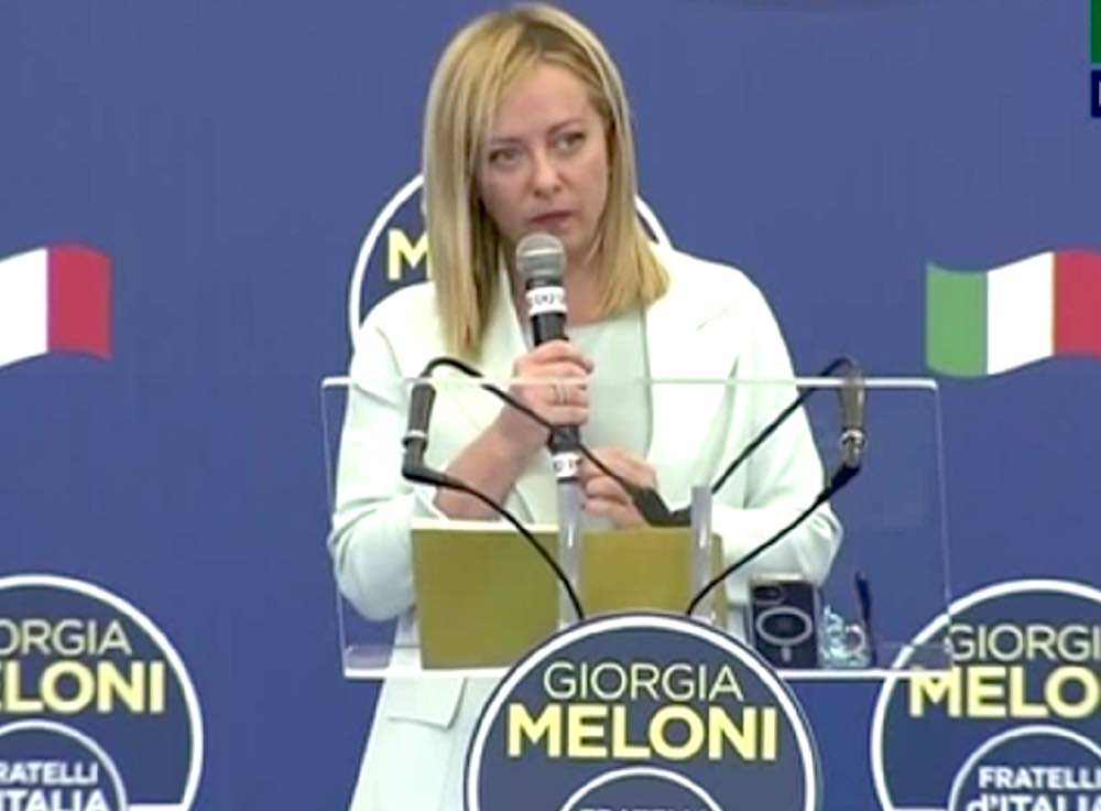 Giorgia Meloni drastica decisione