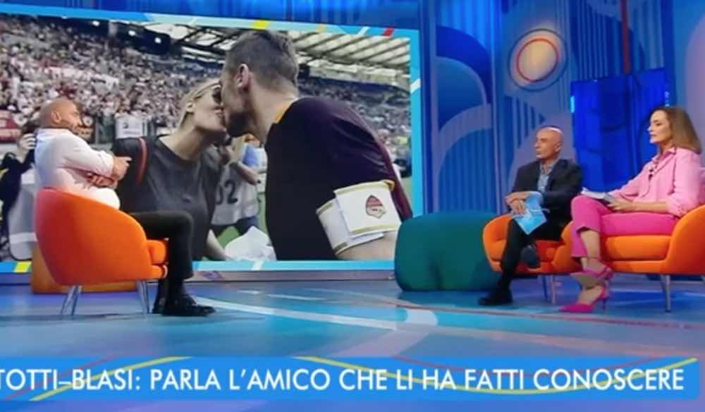 Ilary Blasi e Francesco Totti amico