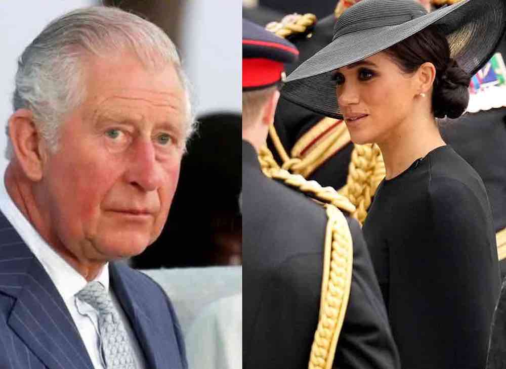 Meghan Markle faccia re Carlo