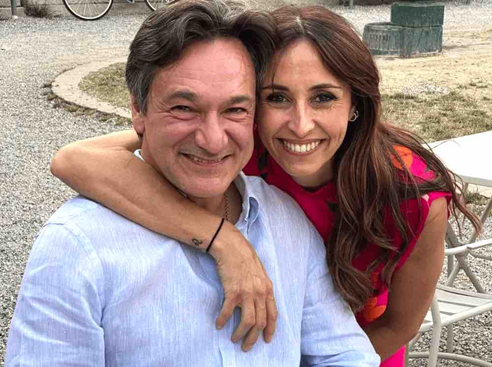 Benedetta Parodi e Fabio Caressa