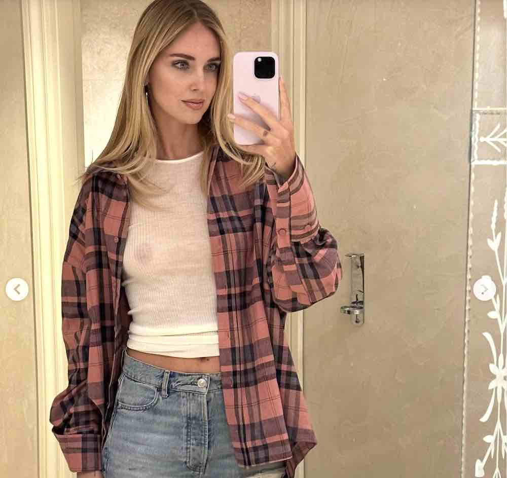 Chiara Ferragni al ristorante