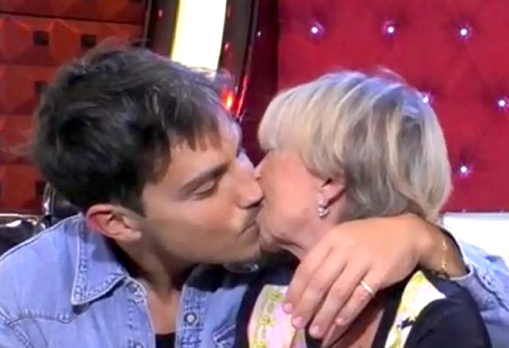 Daniele e Wilma bacio