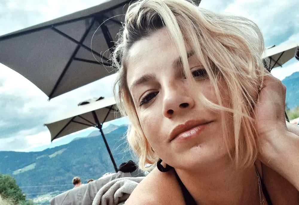 Emma Marrone figlio da sola