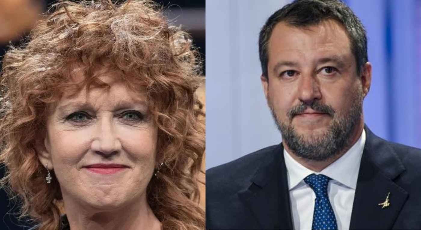 Matteo Salvini zittisce Fiorella Mannoia