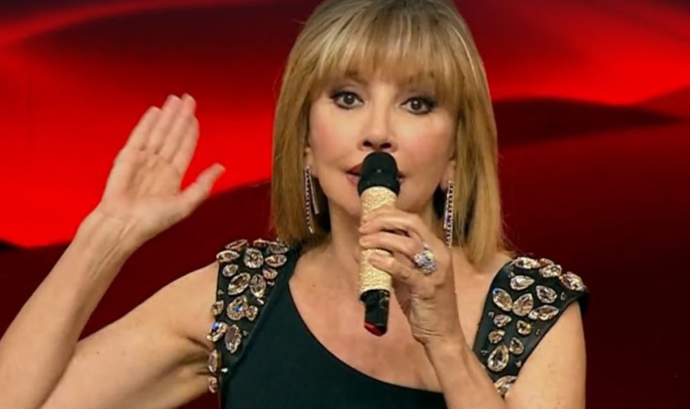 Milly Carlucci dispiaciuta