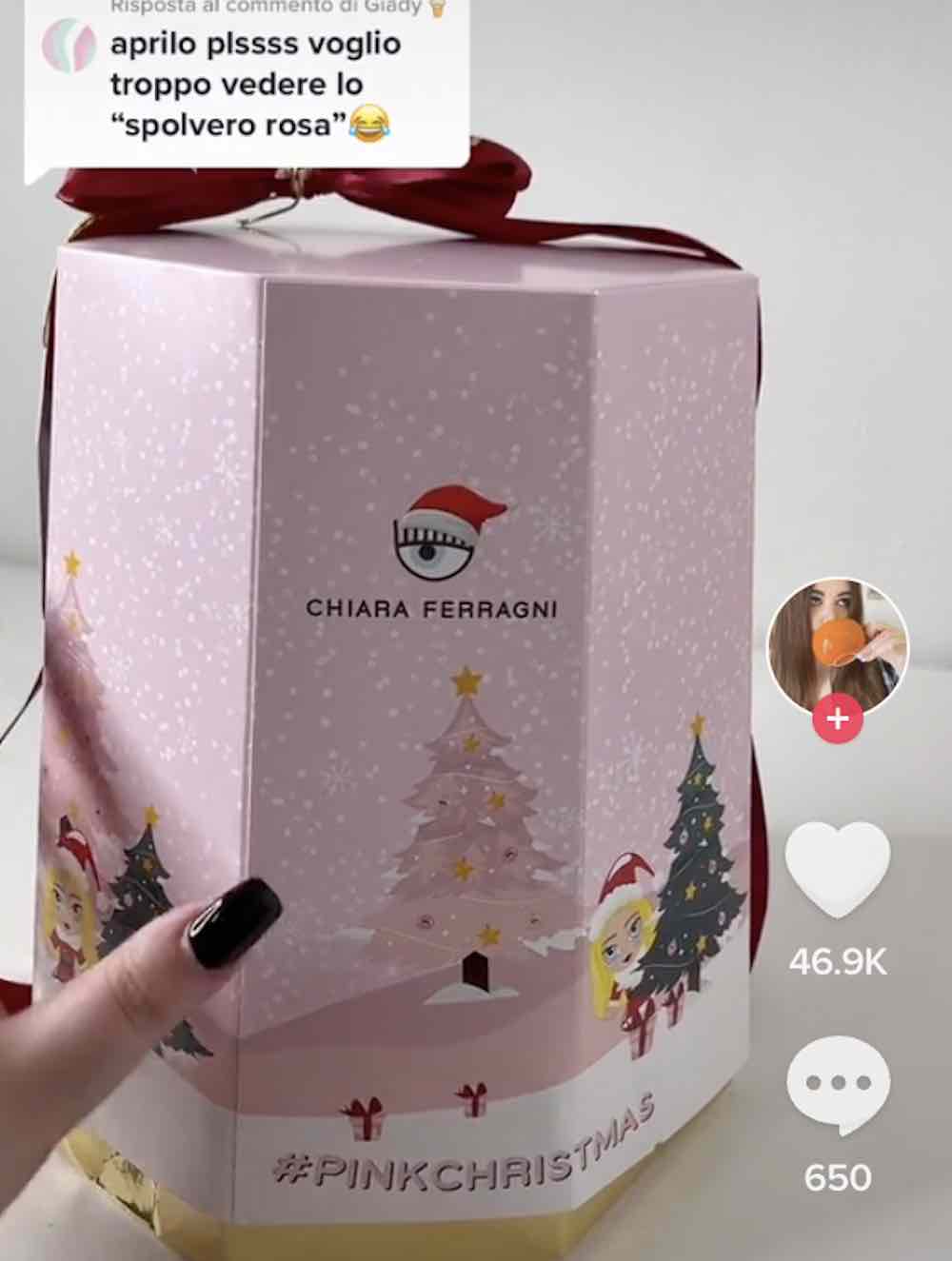 pandoro firmato Chiara Ferragni