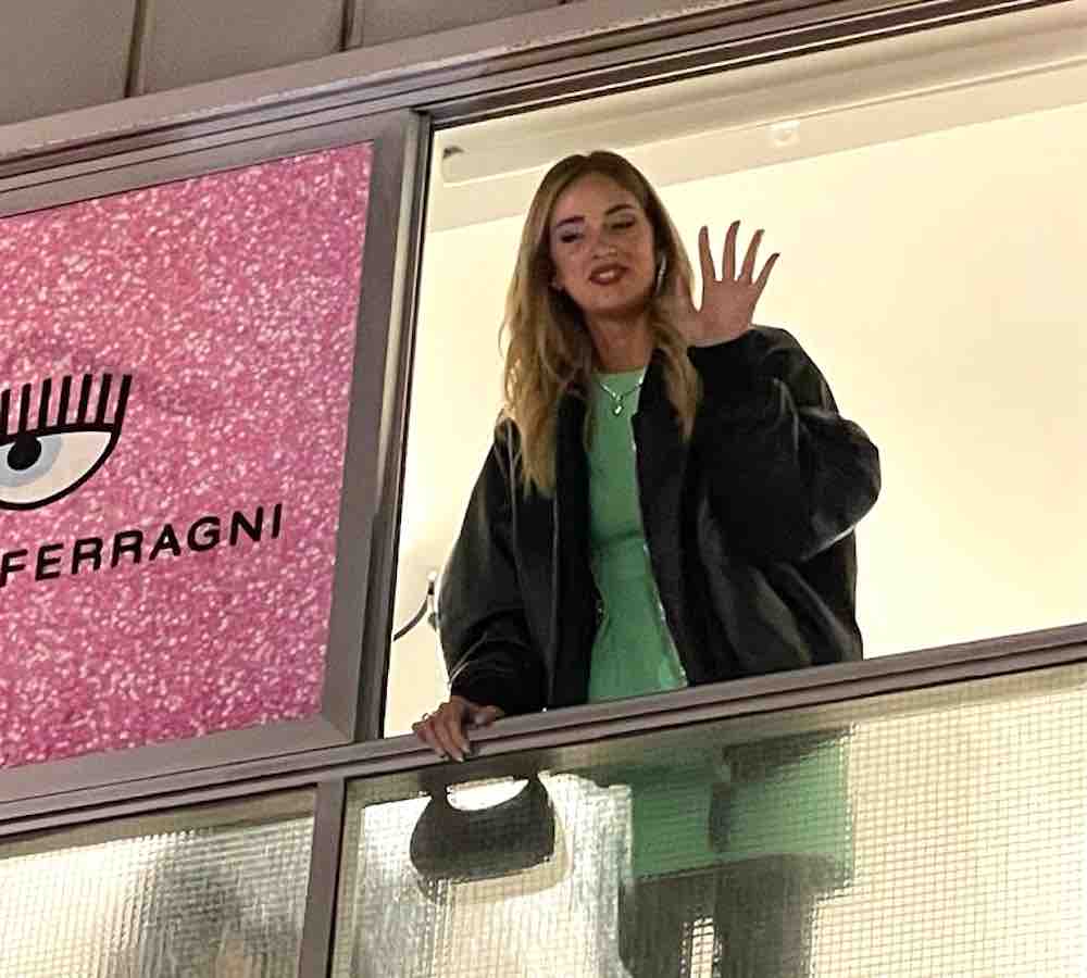 Chiara Ferragni a Palermo