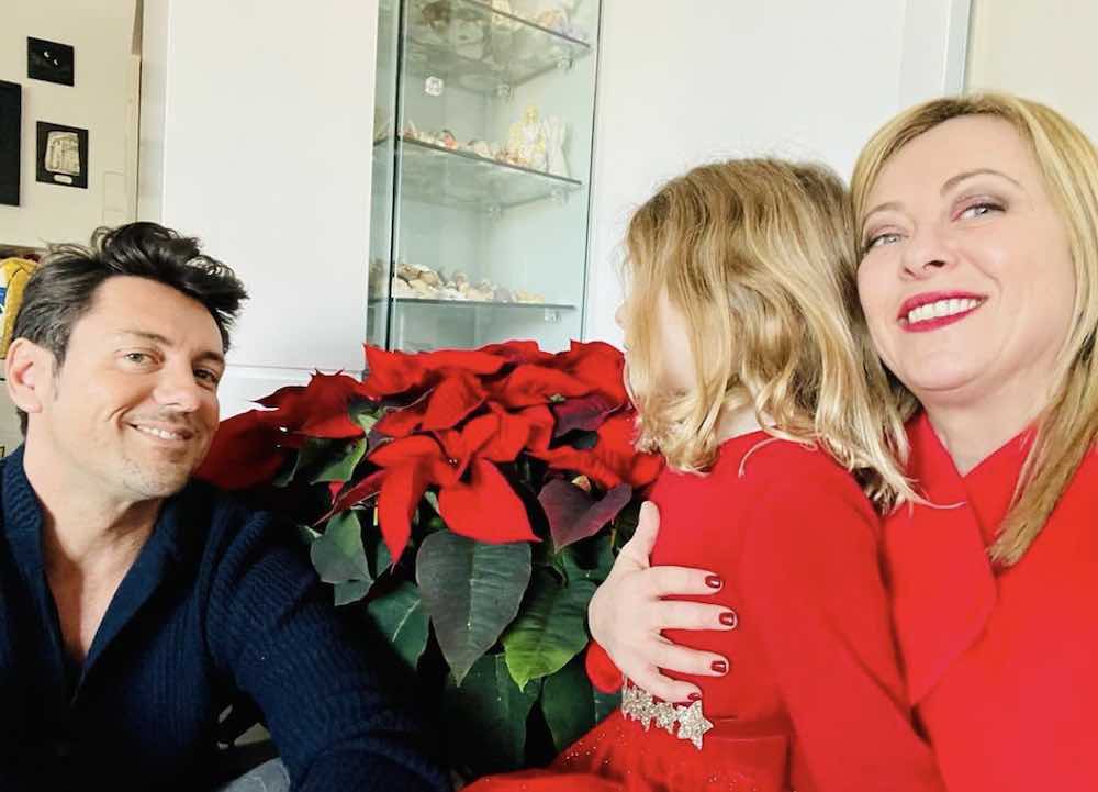 Giorgia Meloni e Andrea Giambruno