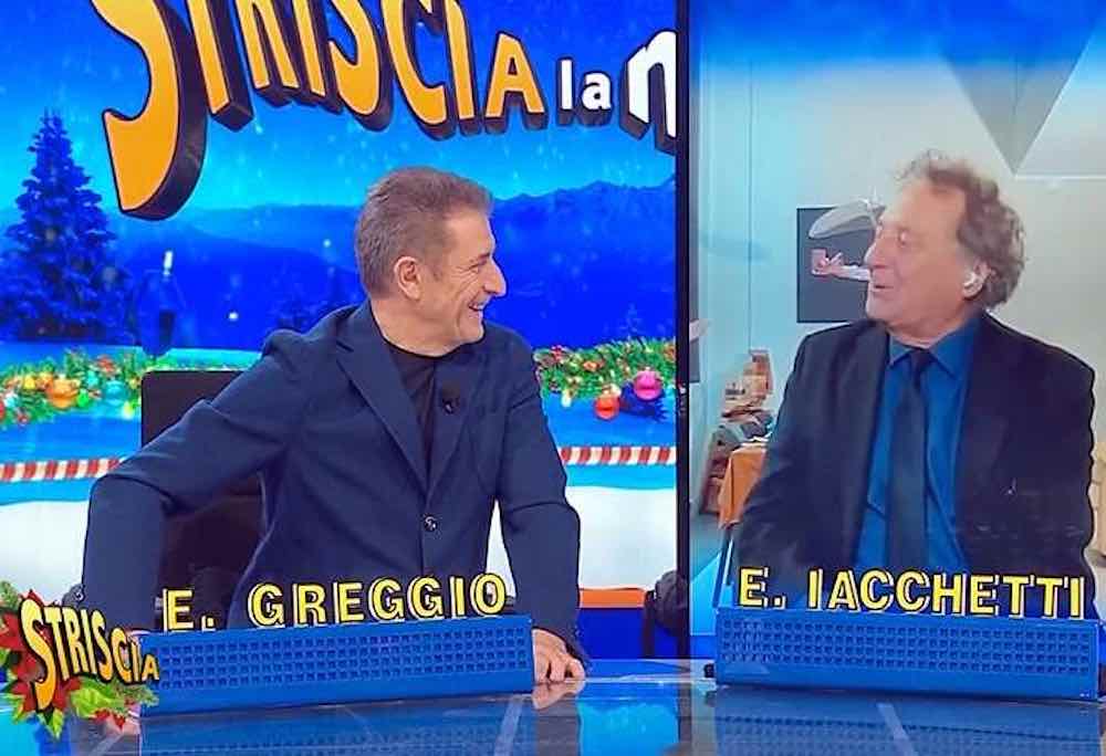 Enzo Iacchetti Striscia la Notizia