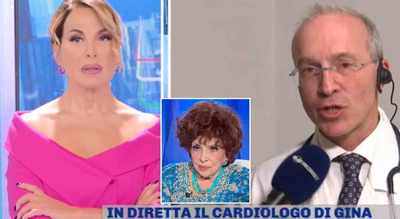 Pomeriggio 5, il cardiologo di Gina Lollobrigida
