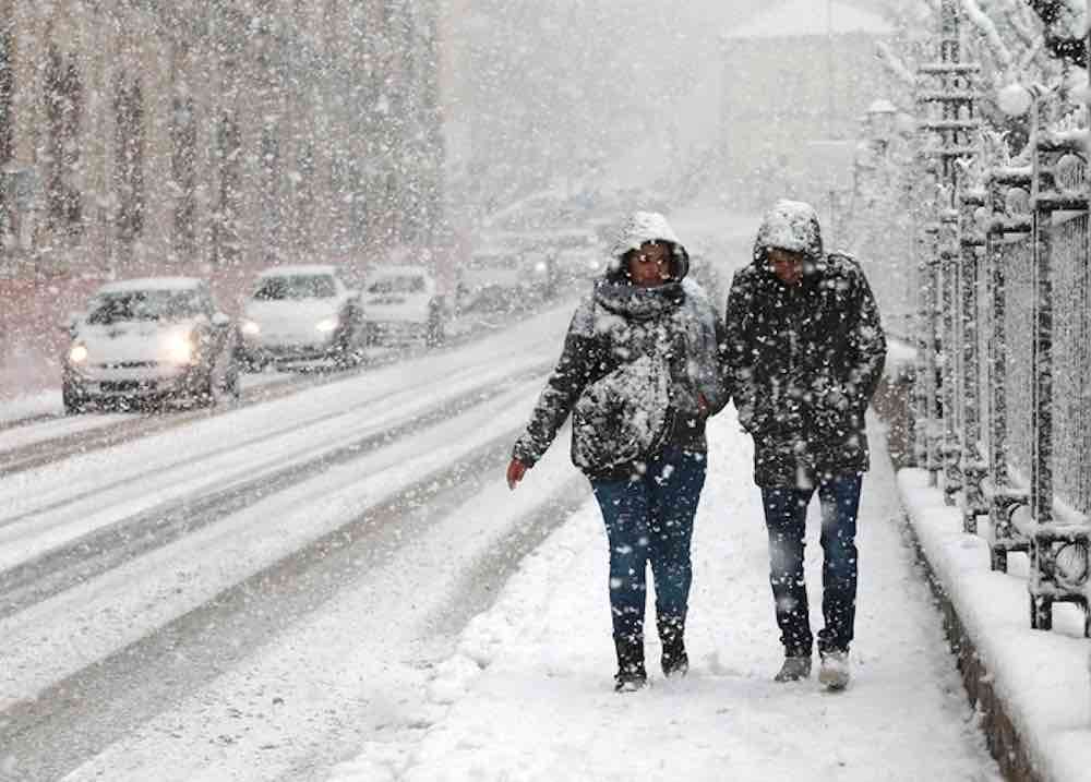 Weekend ciclone arrivo piogge nevicate