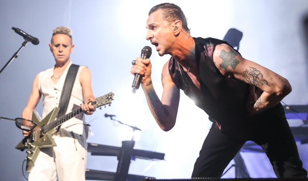 Depeche Mode palco finalissima