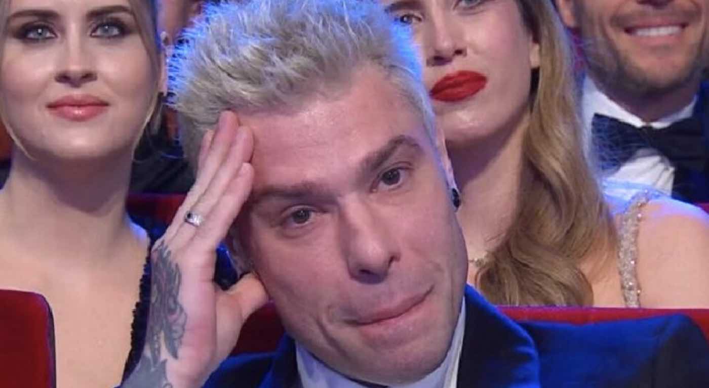 Fedez arrabbiatissimo