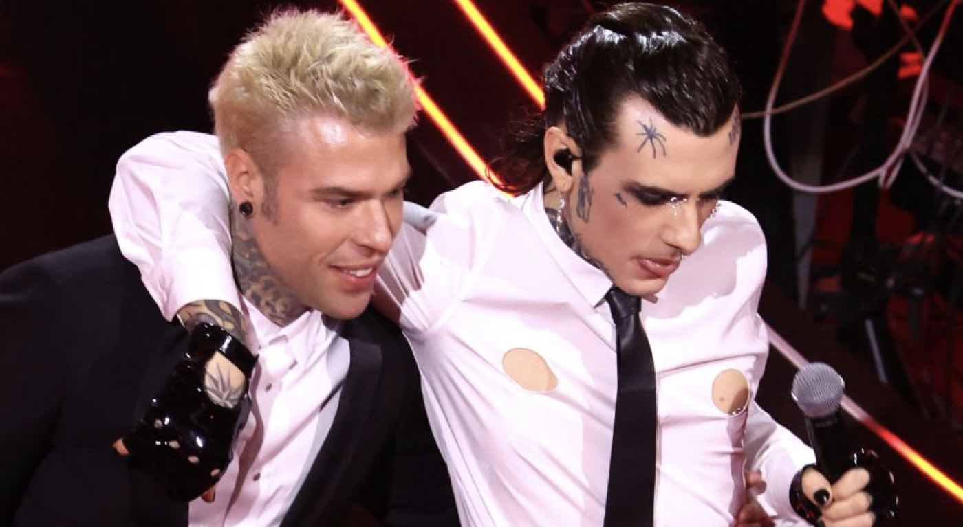 Fedez e Rosa Chemical Sanremo