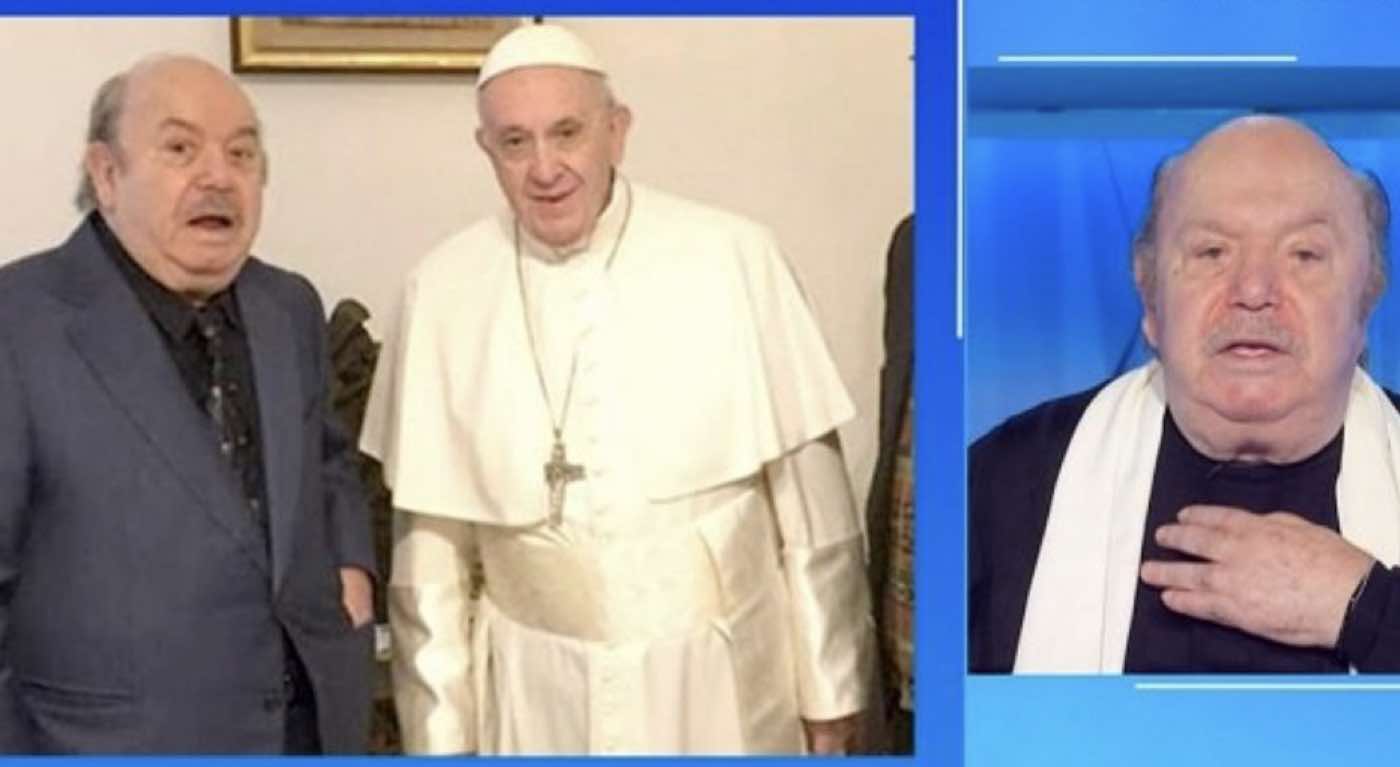 Lino Banfi lettera di papa Francesco