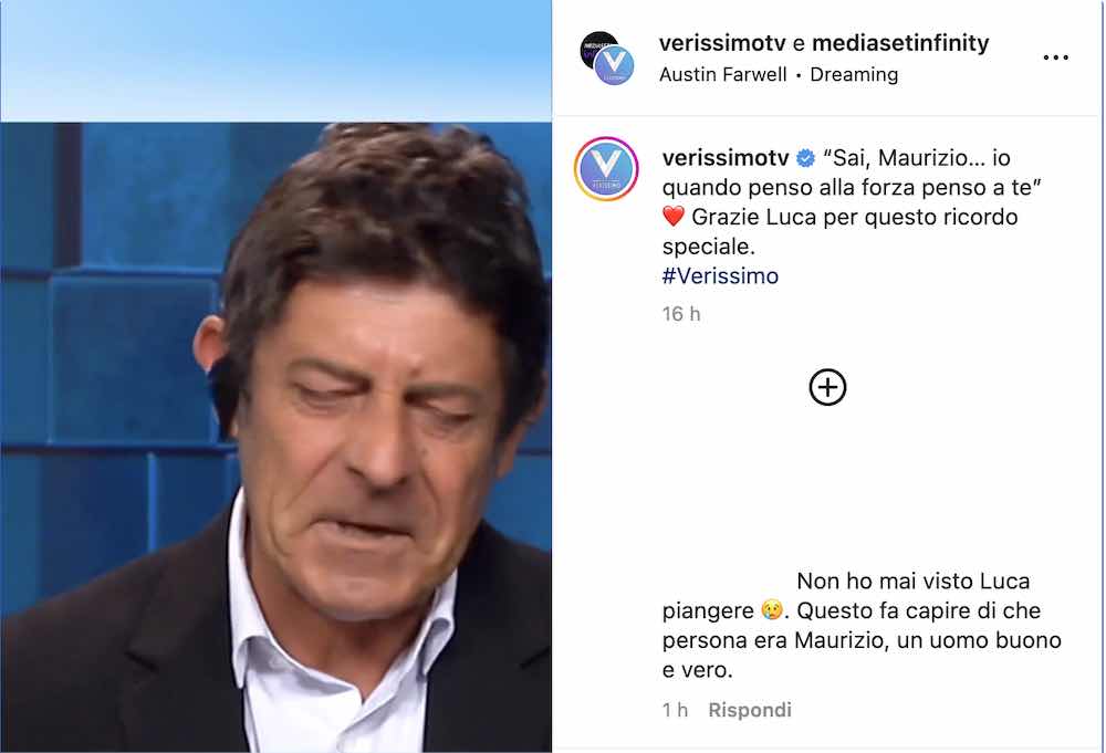 Maurizio Costanzo il ricordo di Luca Laurenti