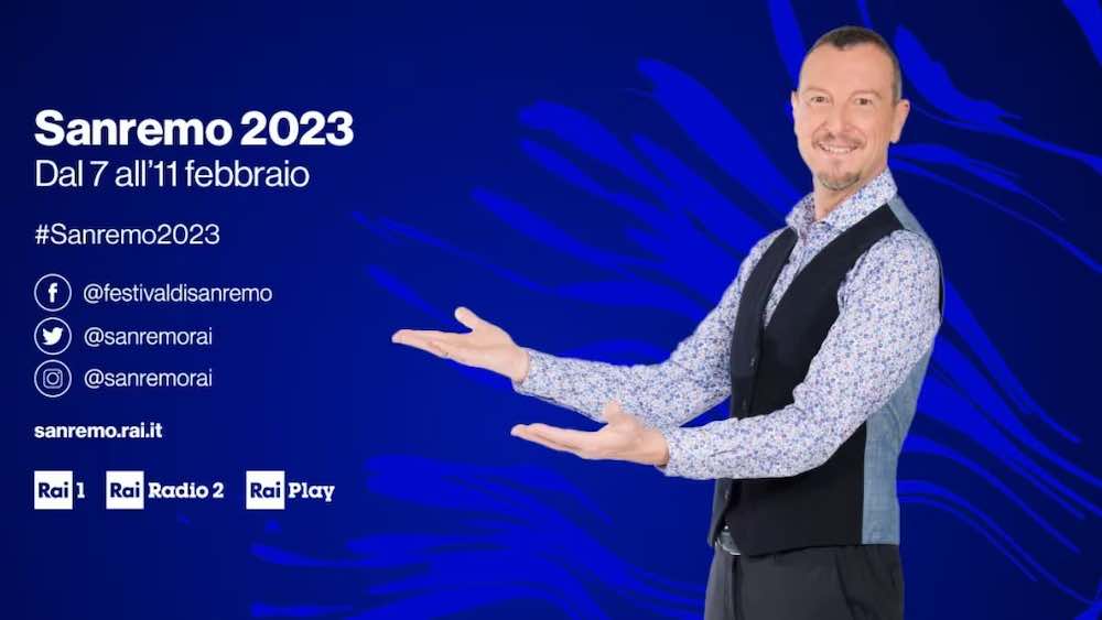 Sanremo 2023 podio previsione