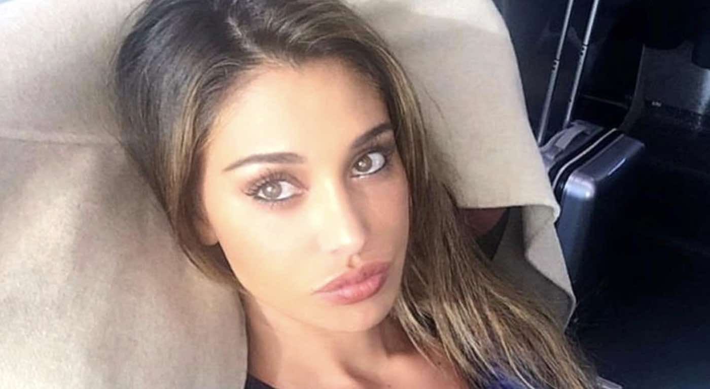 Belen Rodriguez incinta del terzo figlio