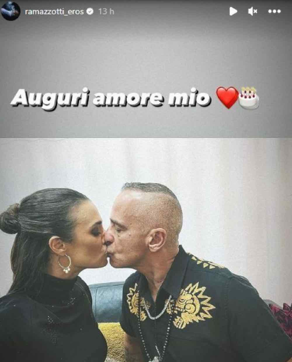 Eros Ramazzotti fidanzata