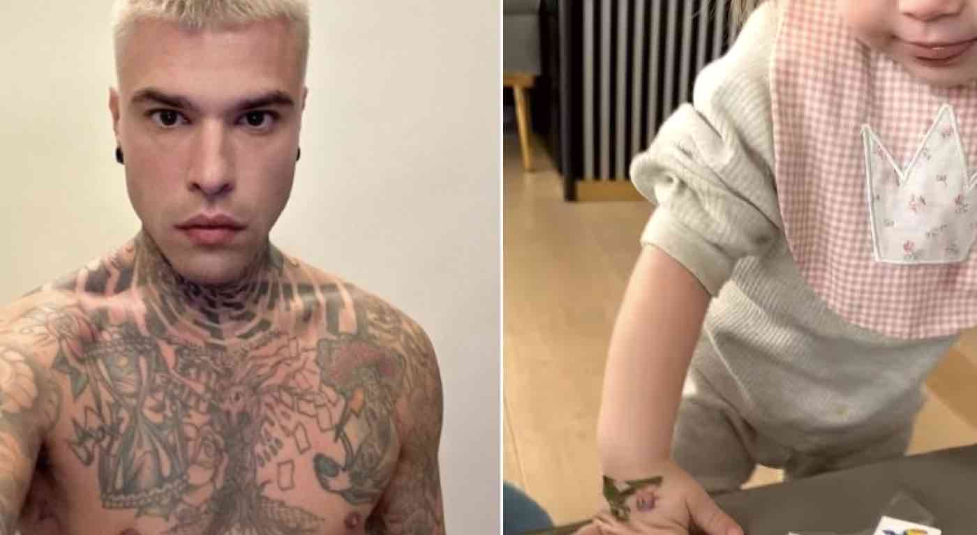 Fedez Vittoria tatuaggio