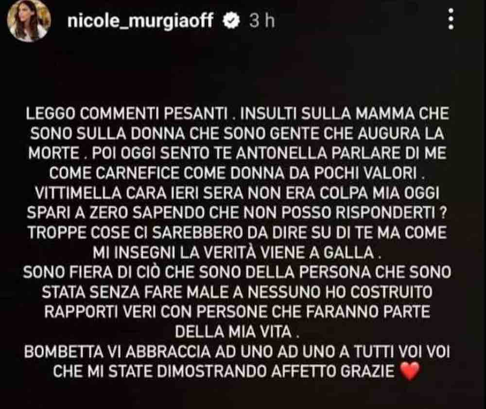 GF Vip 7 Antonella Nicole