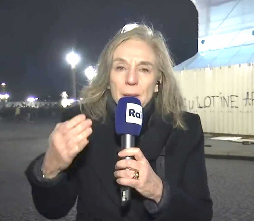 Giovanna Botteri inviata del Tg2