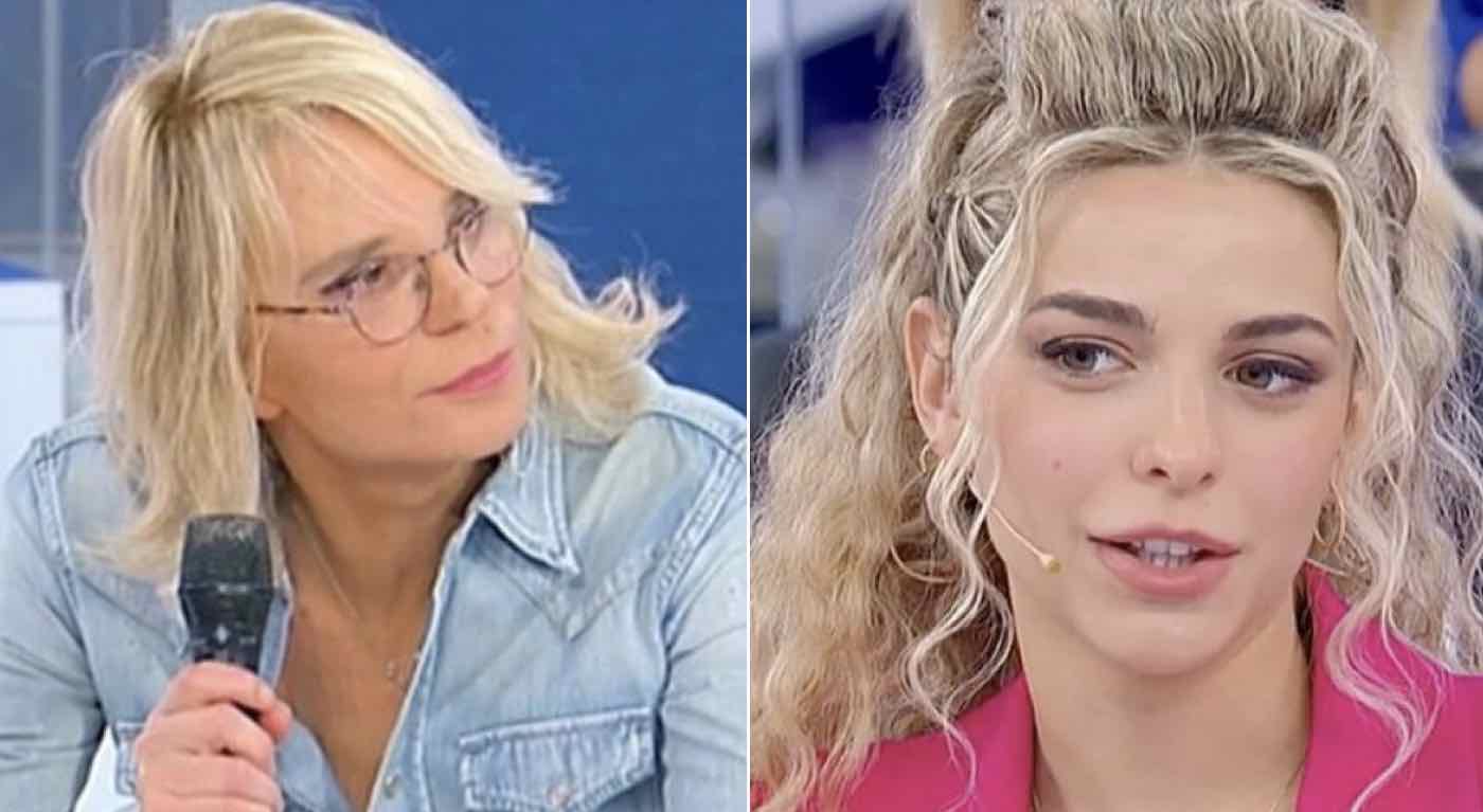 Maria va all attacco per Carola