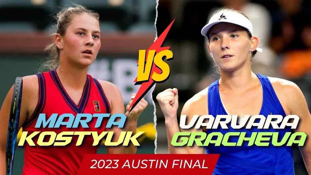 Marta Kostyuk e Varava Gracheva