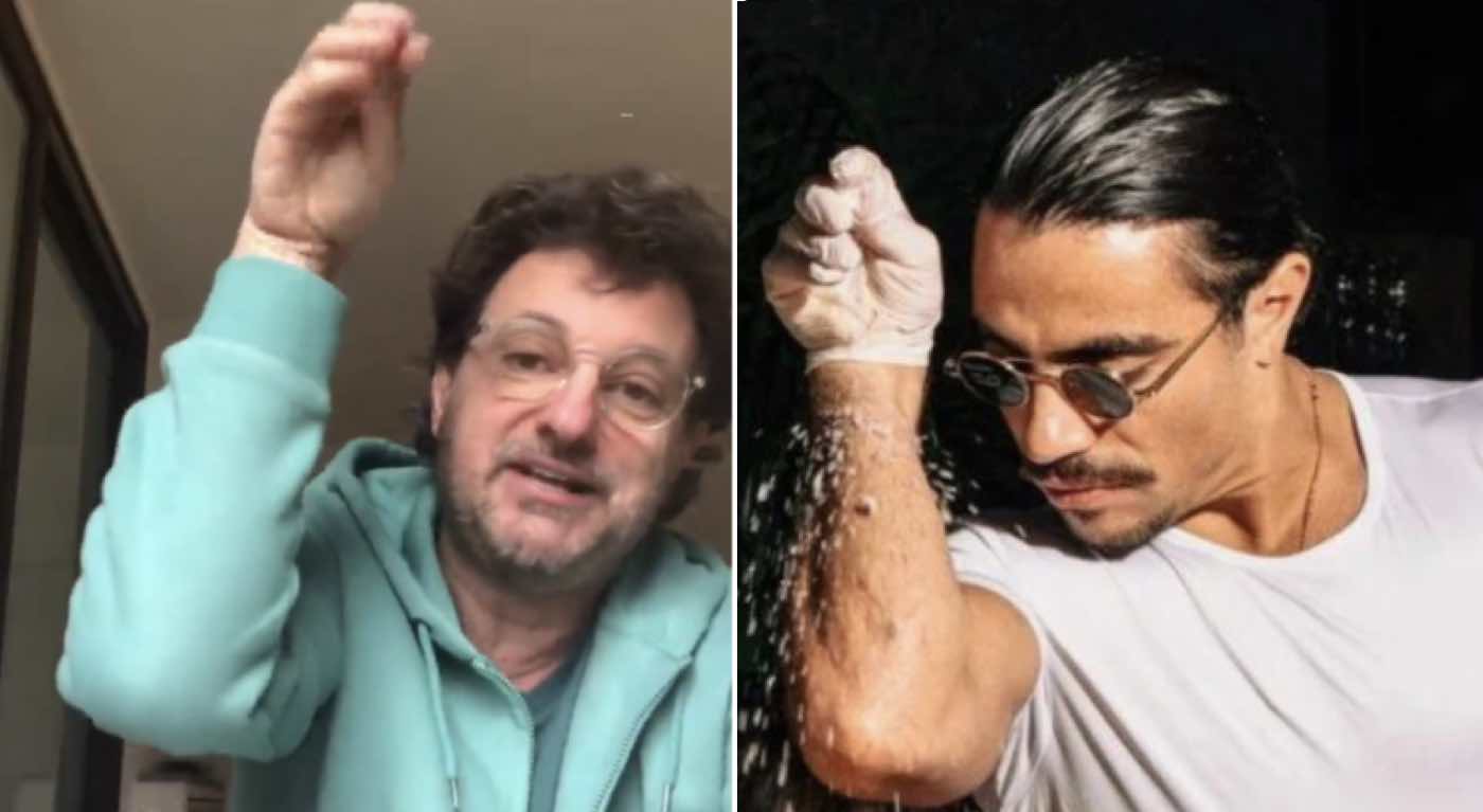 Salt Bae Leonardo Pieraccioni