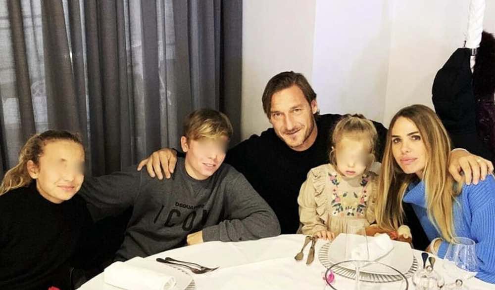 Divorzio Totti Blasi famiglia