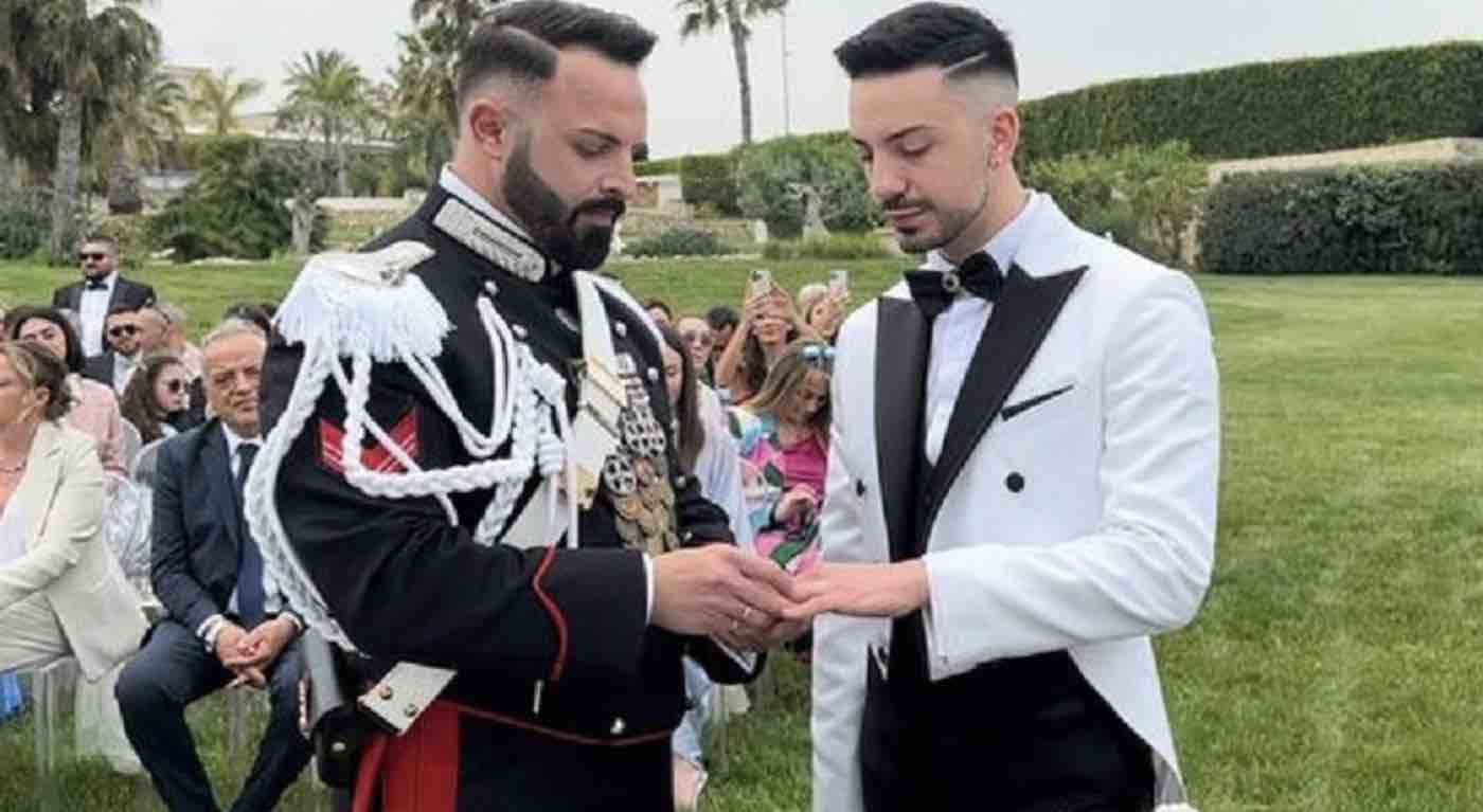 Angelo e Giuseppe Matrimonio gay