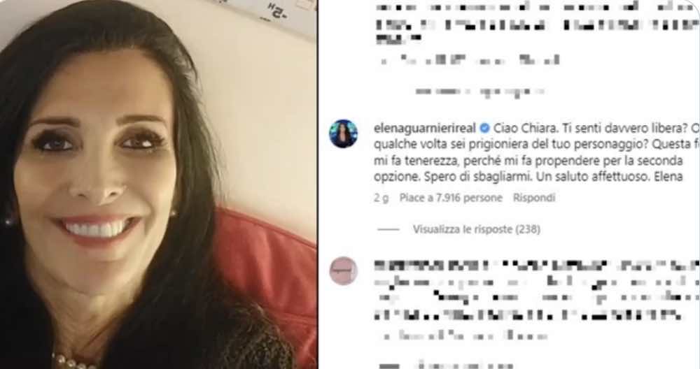 Chiara Ferragni giornalista del Tg5 Elena Guarnieri