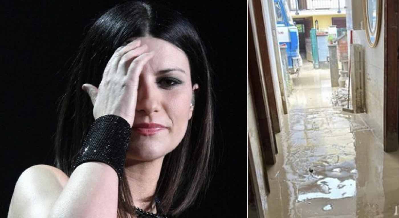 Laura Pausini dolore e lacrime