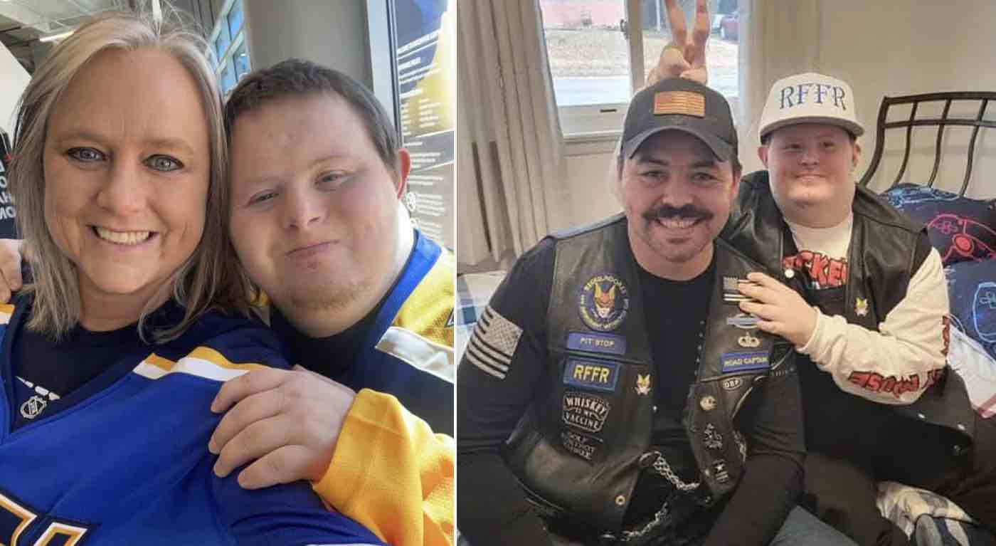 Mamma di un ragazzo con sindrome di Down