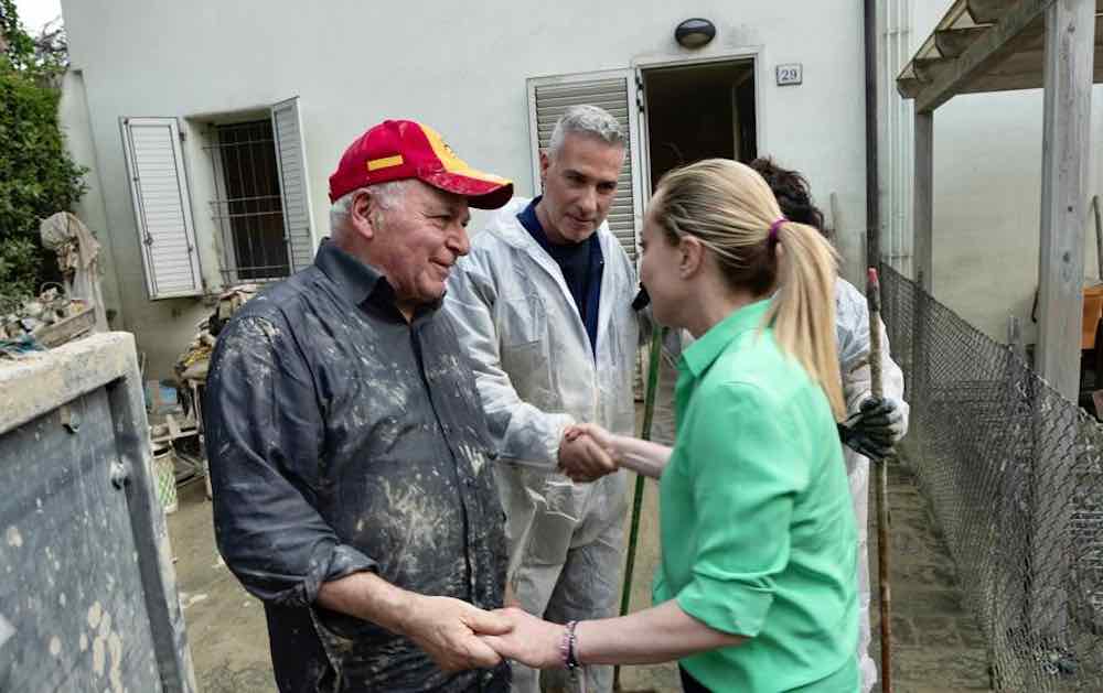 Meloni visita Emilia-Romagna