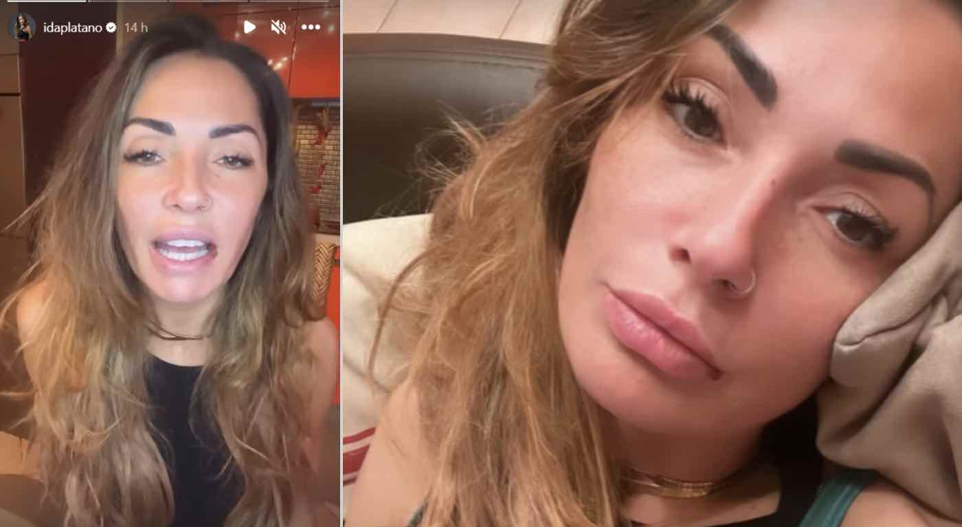 Paura per Ida Platano brutto momento in vacanza