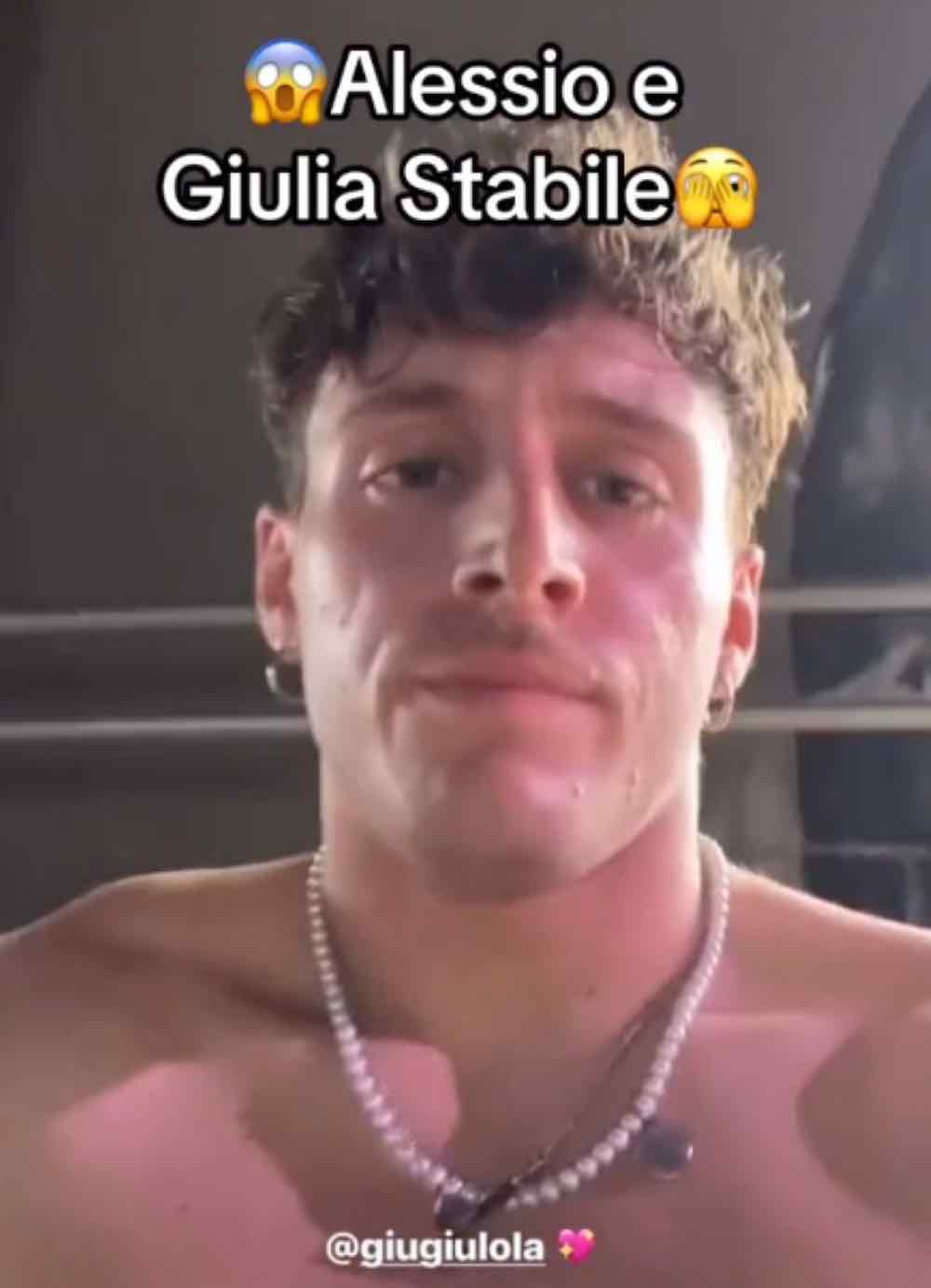 Giulia Stabile nuovo amore Alessio