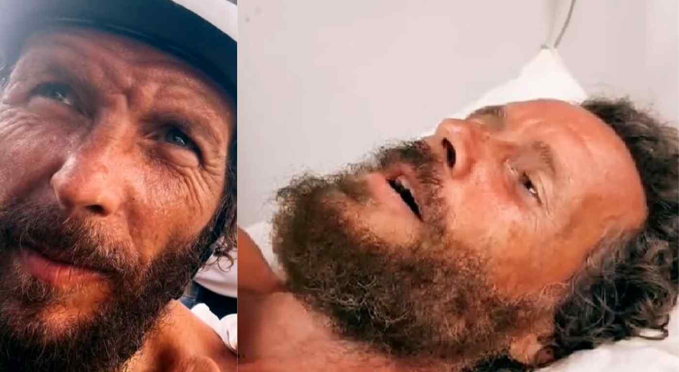 Jovanotti incidente in bici