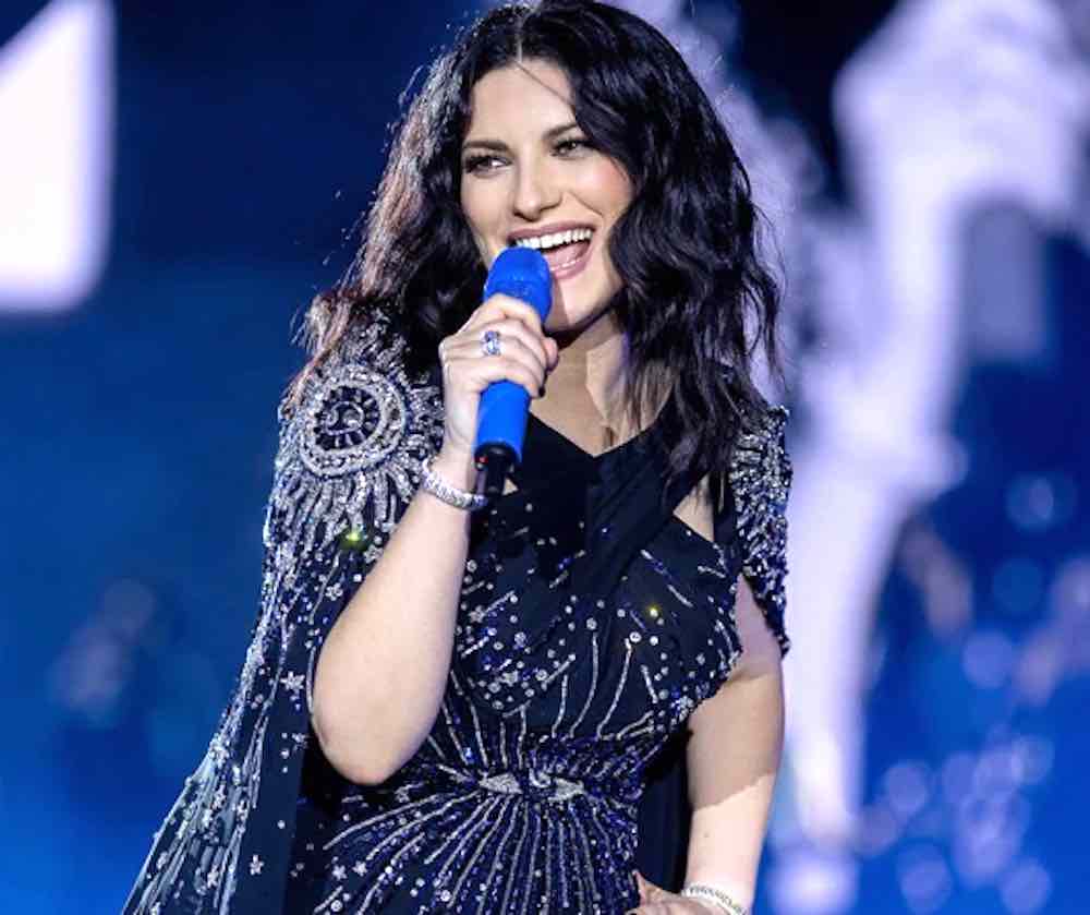 Laura pausini venezia pioggia