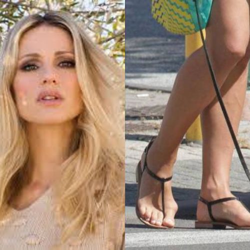 Michelle Hunziger piedi