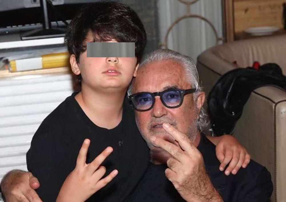 figlio di Flavio Briatore