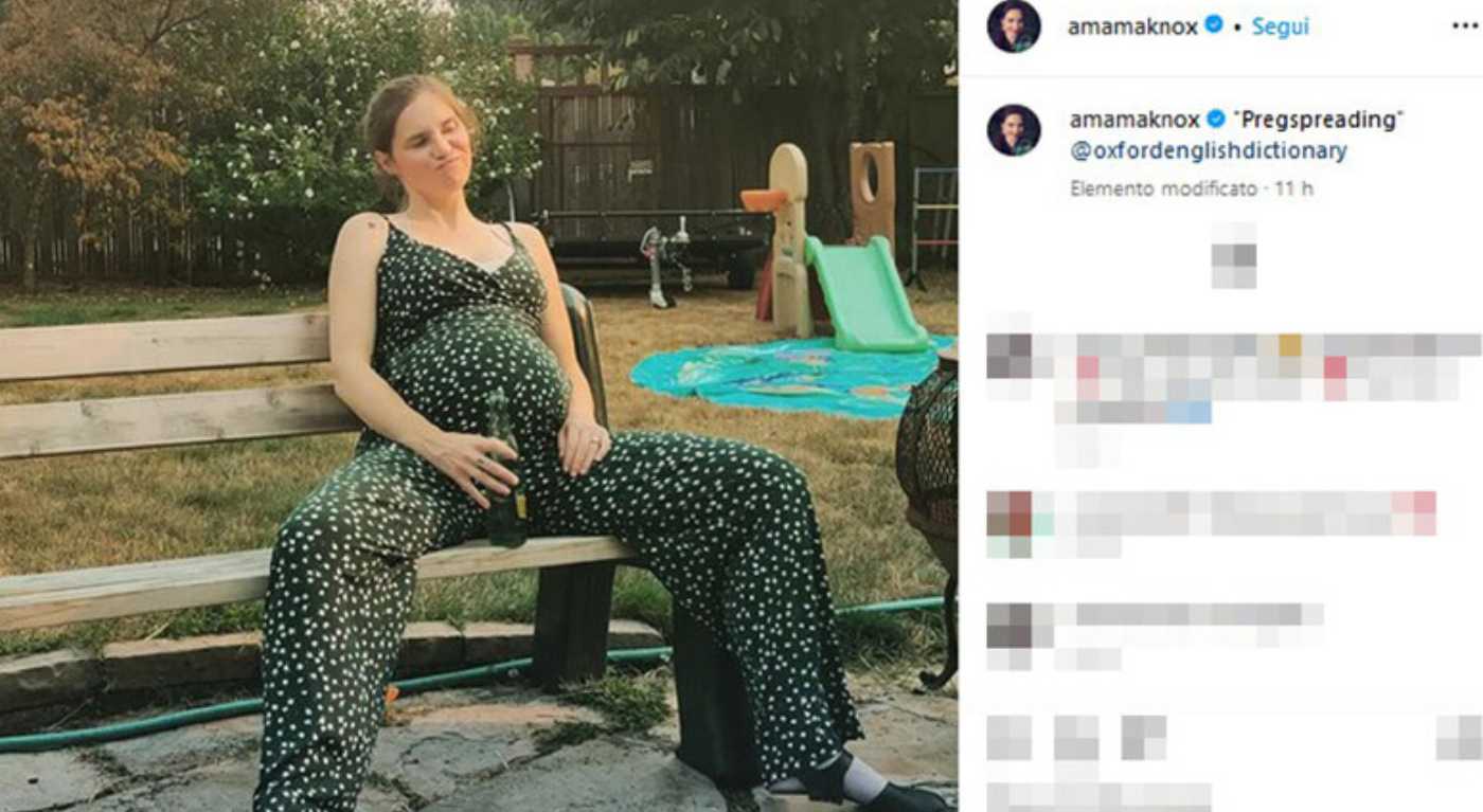 Amanda Knox, incinta
